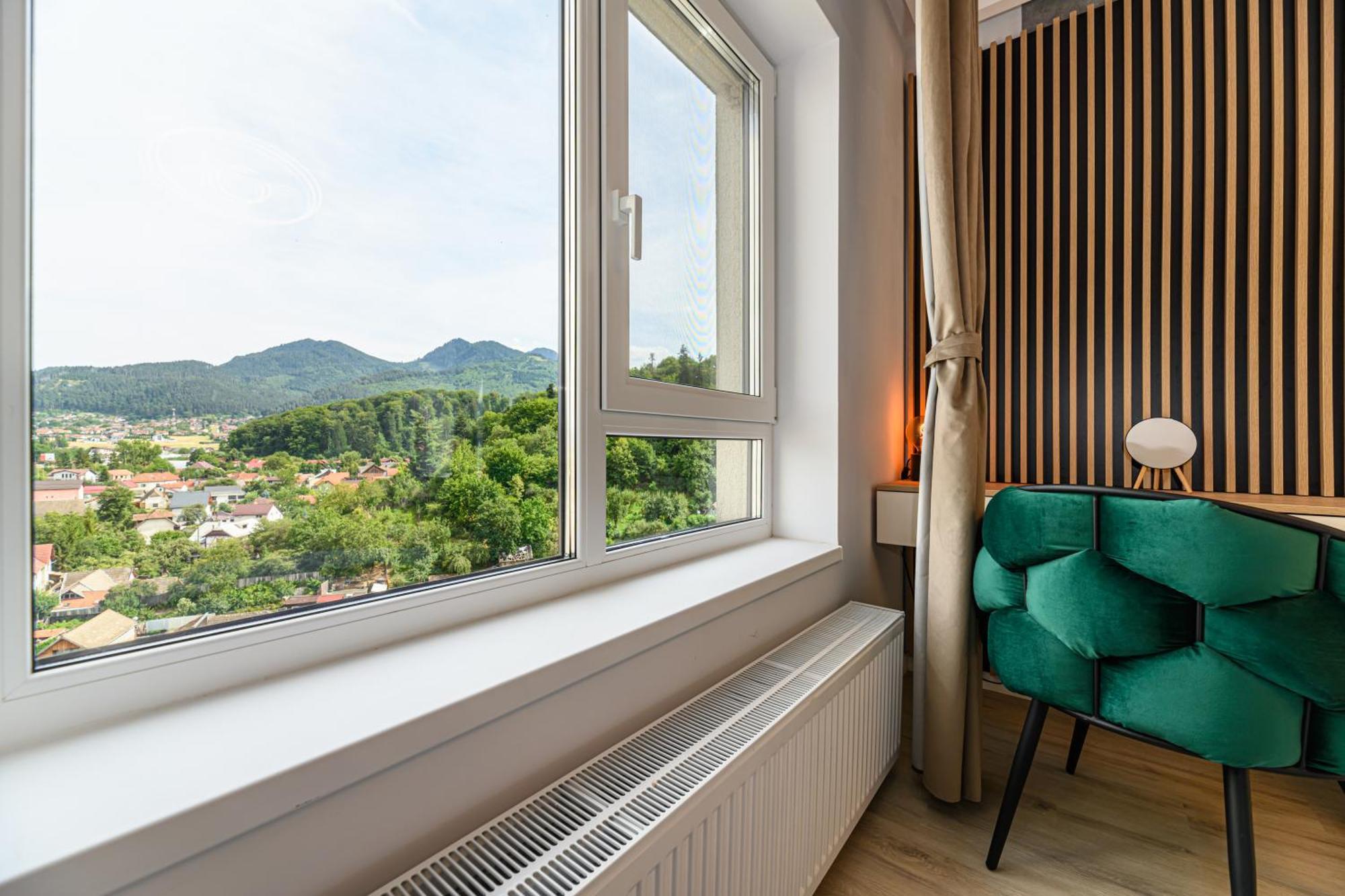 Mountain View Retreat Apartment - Brassó Kültér fotó